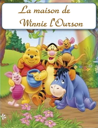 Winnie  Pooh Coloring Pages on Winnie L Ourson Winnie The Pooh Tigrou Porcinet Bourriquet La Maison